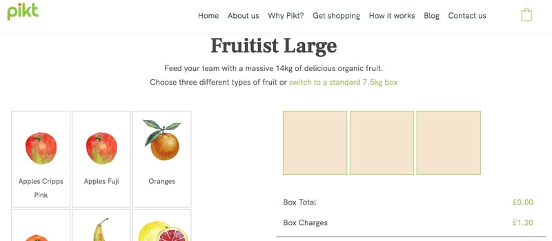 Pikt's 'fruitist' box for offices